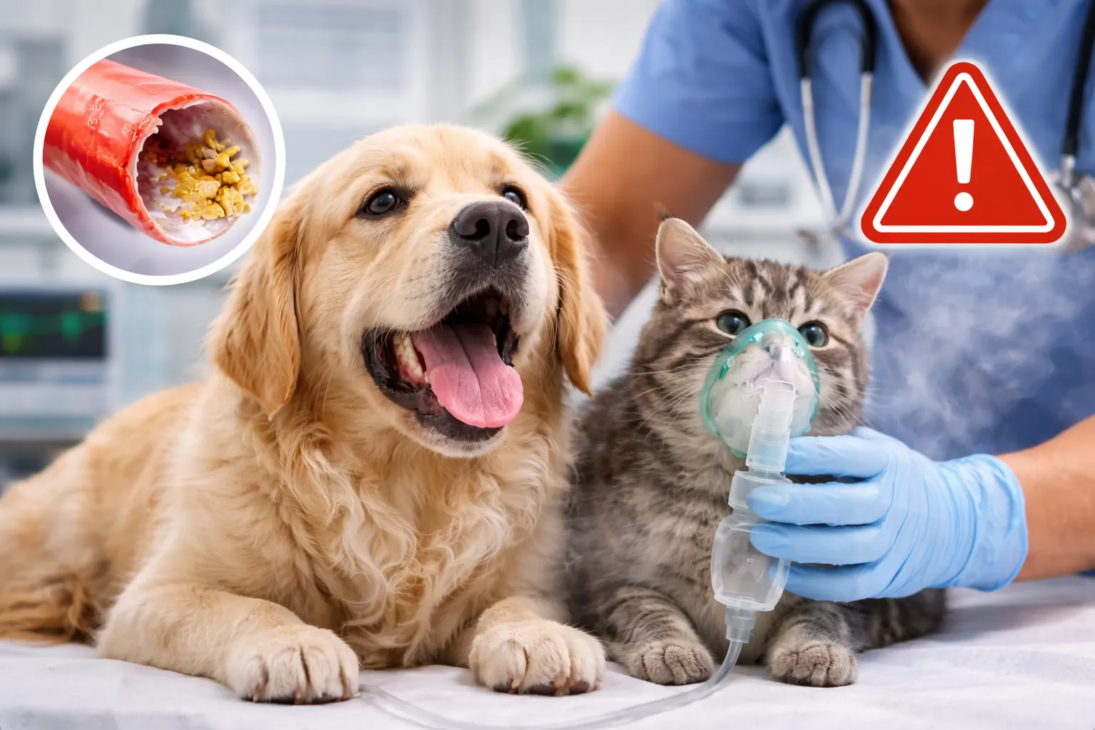 Coughing and Wheezing in Pets: When Breathing Trouble Is an Emergency