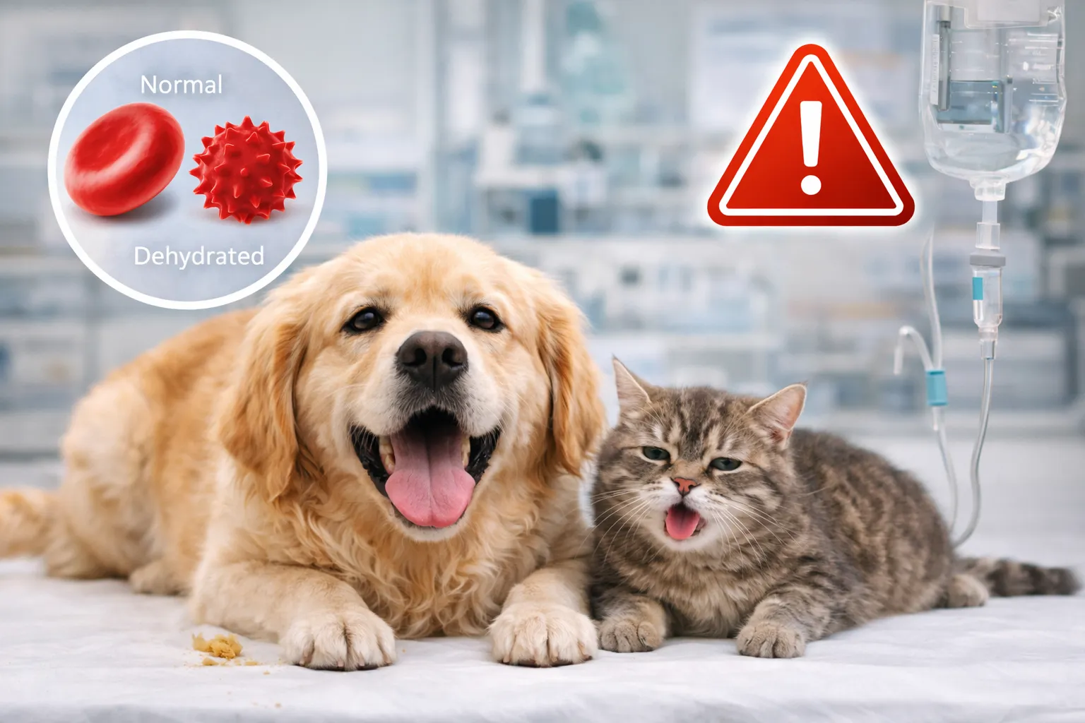 Dehydration in Pets: How to Spot the Signs and Get Your Pet Hydrated Fast