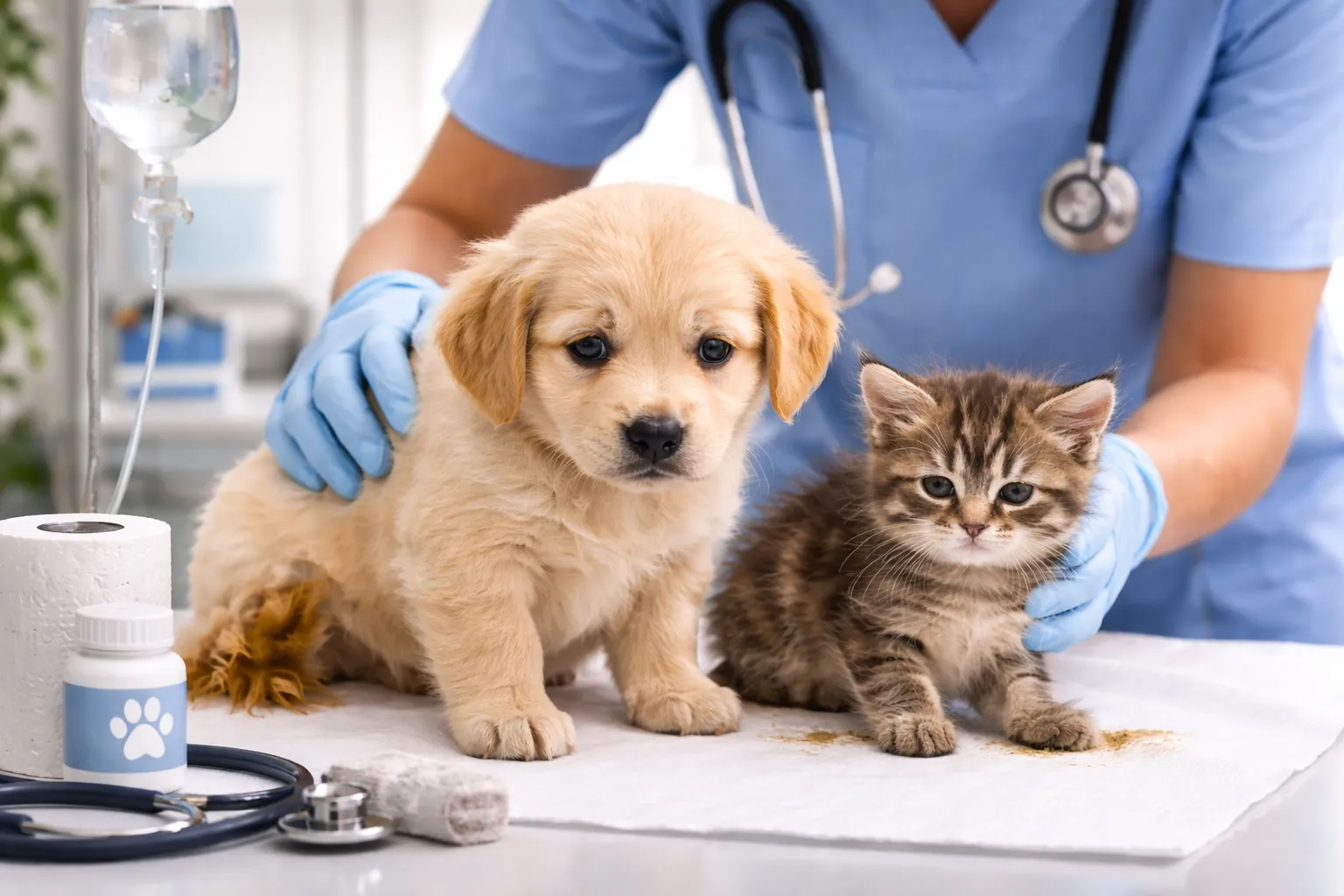 Vet Emergency Near Me: Why Puppies and Kittens Need Immediate Care for Diarrhea